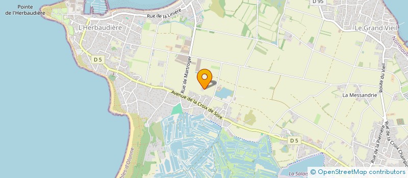 localisation de l'entreprise MONSIEUR NICOLAS PERODEAU  NOIRMOUTIER-EN-L'ILE