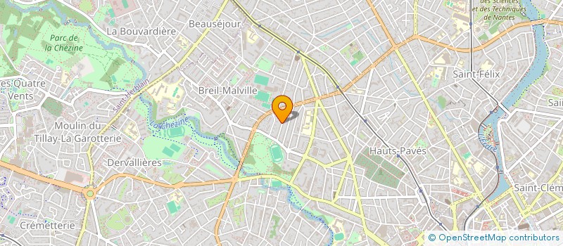 localisation de l'entreprise MONSIEUR NICOLAS PERON à NANTES