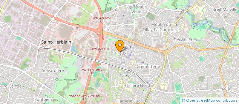 localisation de l'entreprise MONSIEUR NICOLAS PERREAU  SAINT-HERBLAIN