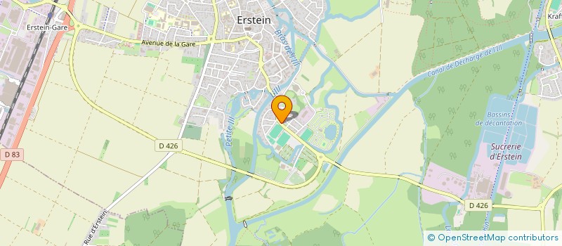 localisation de l'entreprise MONSIEUR NICOLAS PERRET  ERSTEIN