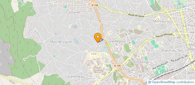 localisation de l'entreprise MONSIEUR NICOLAS PERRIER  NIMES