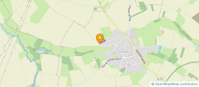 localisation de l'entreprise MONSIEUR NICOLAS PERRIER  PRESEAU