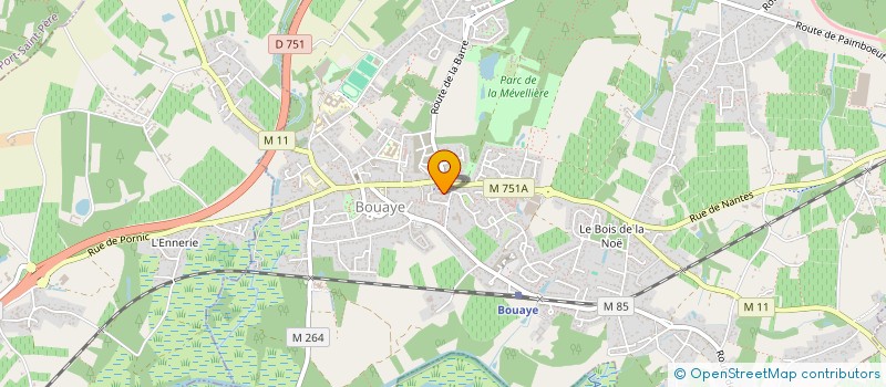 localisation de l'entreprise MONSIEUR NICOLAS PERRIGAUD  REZE