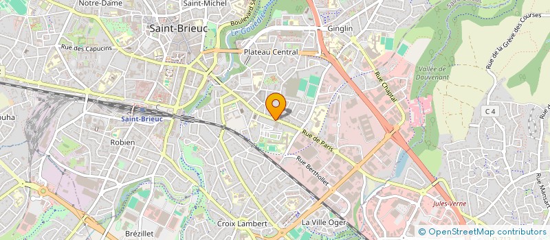 localisation de l'entreprise MONSIEUR NICOLAS PERRIGAULT à SAINT-BRIEUC