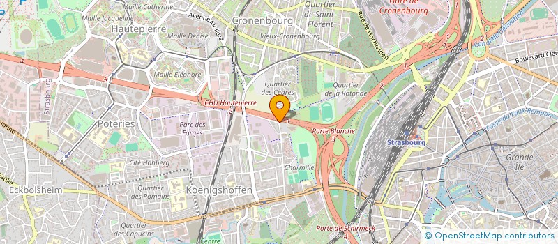 localisation de l'entreprise MONSIEUR NICOLAS PERROT  STRASBOURG