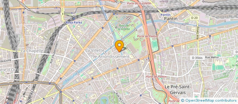 localisation de l'entreprise MONSIEUR NICOLAS PERSANT  PARIS