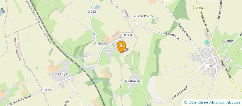 localisation de l'entreprise MONSIEUR NICOLAS PESQUET  CIDEVILLE