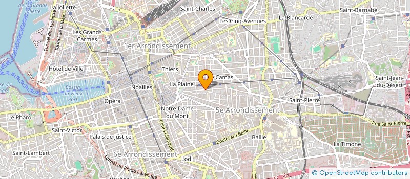 localisation de l'entreprise MONSIEUR NICOLAS PESQUIER à MARSEILLE