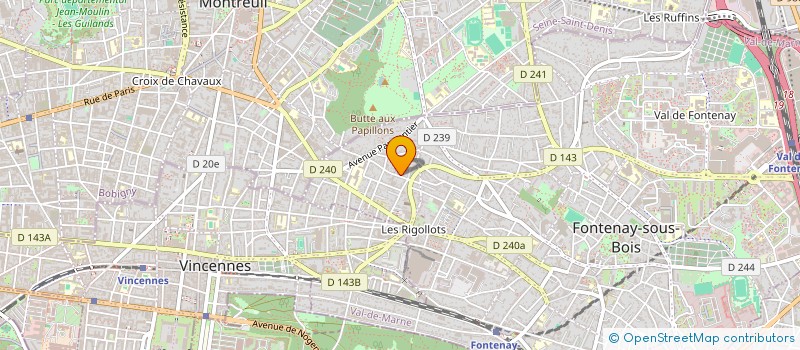 localisation de l'entreprise MONSIEUR NICOLAS PETIOT  FONTENAY-SOUS-BOIS