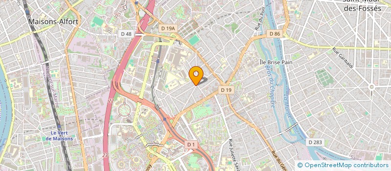 localisation de l'entreprise MONSIEUR NICOLAS PETITDIDIER  CRETEIL