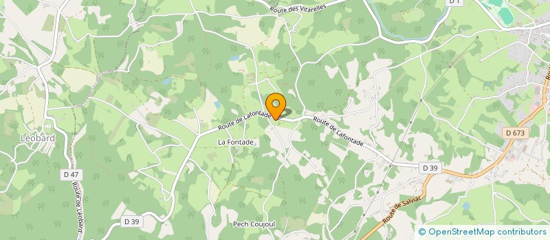 localisation de l'entreprise MONSIEUR NICOLAS PETITFRERE  GOURDON