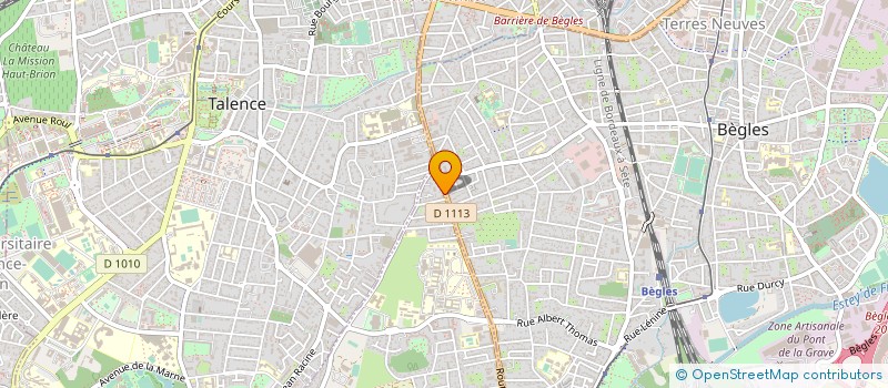 localisation de l'entreprise MONSIEUR NICOLAS PETRIAT  BORDEAUX