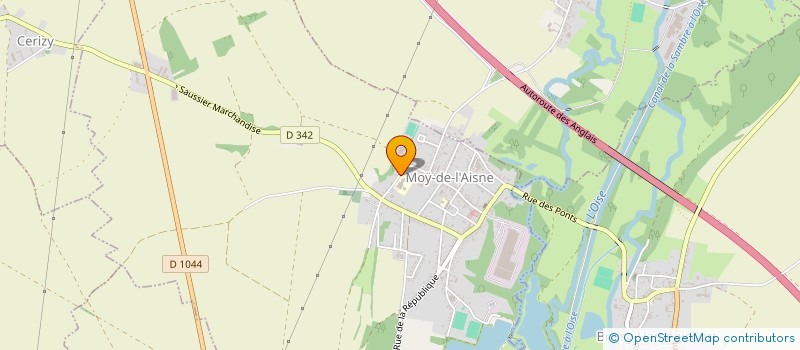 localisation de l'entreprise MONSIEUR NICOLAS PEUGNET à MOY-DE-L'AISNE