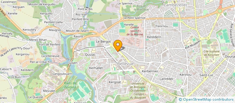 localisation de l'entreprise MONSIEUR NICOLAS PEYRE à BREST