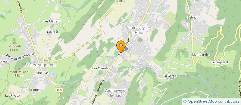 localisation de l'entreprise MONSIEUR NICOLAS PHAM à SAINT-MARTIN-D'HERES