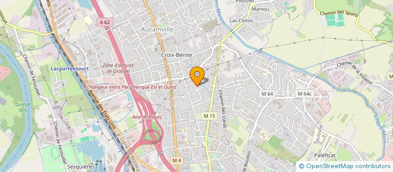 localisation de l'entreprise MONSIEUR NICOLAS PHET  TOULOUSE
