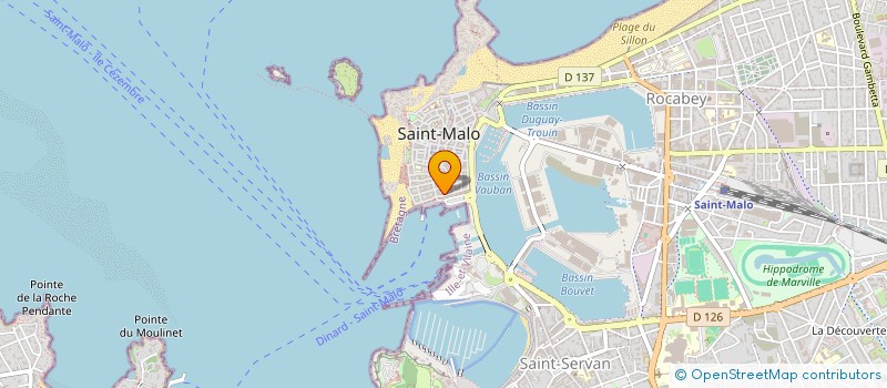 localisation de l'entreprise MONSIEUR NICOLAS PHILIPPON à SAINT-MALO