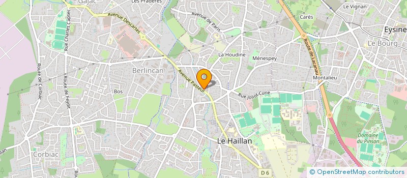 localisation de l'entreprise MONSIEUR NICOLAS PHILIPPOT  BRUGES