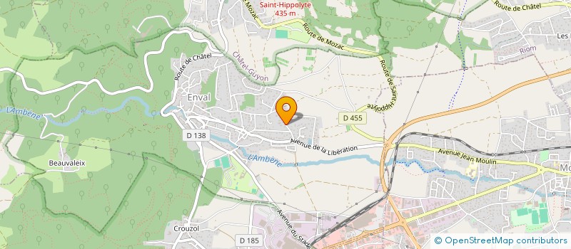 localisation de l'entreprise MONSIEUR NICOLAS PHILIPPOT  ENVAL