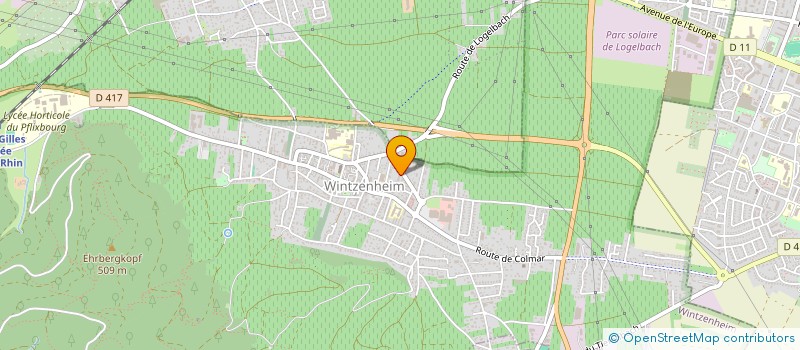 localisation de l'entreprise MONSIEUR NICOLAS PHILIPPS  WINTZENHEIM