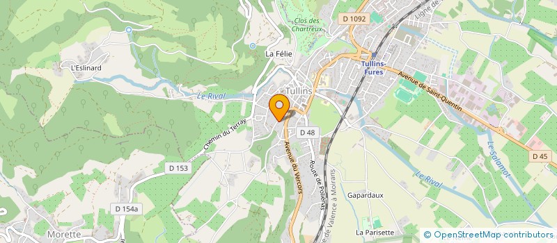 localisation de l'entreprise MONSIEUR NICOLAS PIANFETTI à TULLINS