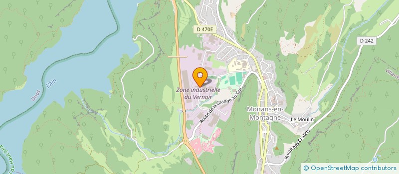 localisation de l'entreprise MONSIEUR NICOLAS PIARD  MOIRANS-EN-MONTAGNE