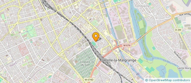 localisation de l'entreprise MONSIEUR NICOLAS PIAZUELO  NANCY