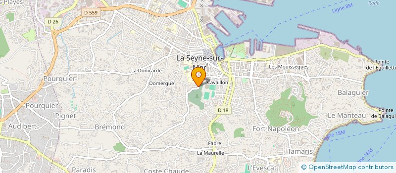localisation de l'entreprise MONSIEUR NICOLAS PICARD à LA SEYNE-SUR-MER