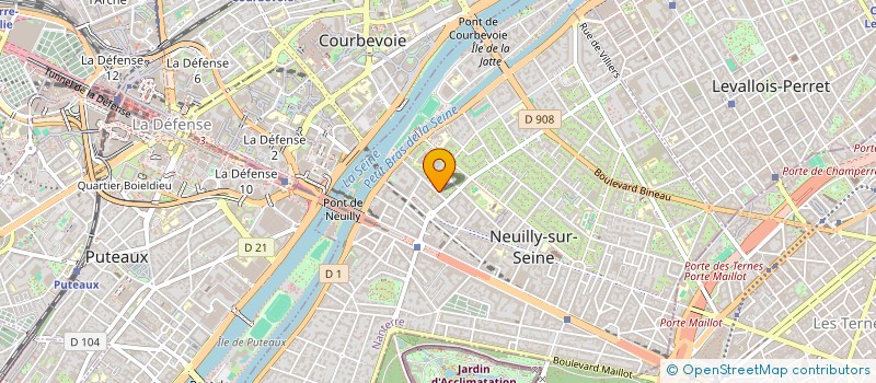 localisation de l'entreprise MONSIEUR NICOLAS PICARD à NEUILLY-SUR-SEINE