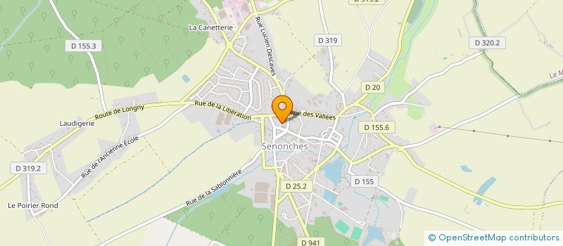 localisation de l'entreprise MONSIEUR NICOLAS PICARD à SENONCHES
