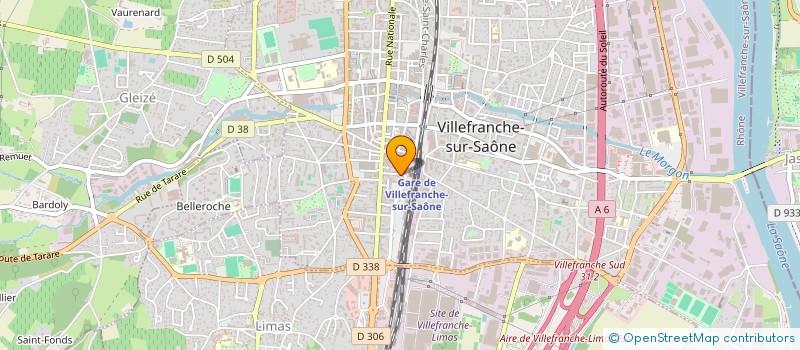 localisation de l'entreprise MONSIEUR NICOLAS PICARD  VILLEFRANCHE-SUR-SAONE