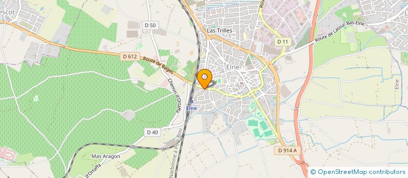 localisation de l'entreprise MONSIEUR NICOLAS PICHARD à ELNE