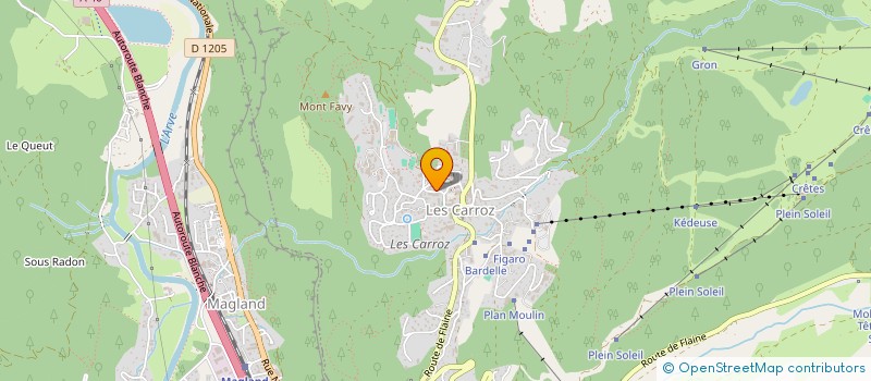 localisation de l'entreprise MONSIEUR NICOLAS PICHON  ARACHES-LA-FRASSE