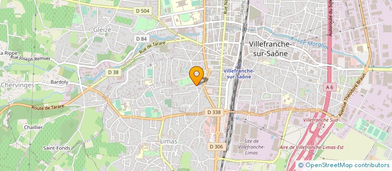 localisation de l'entreprise MONSIEUR NICOLAS PICHOT à VILLEFRANCHE-SUR-SAONE