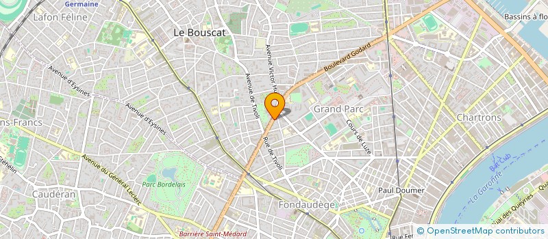 localisation de l'entreprise MONSIEUR NICOLAS PICOT  BORDEAUX