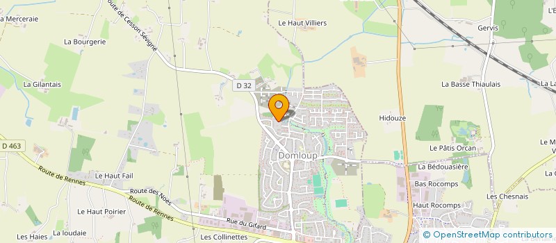 localisation de l'entreprise MONSIEUR NICOLAS PIECOUP  DOMLOUP