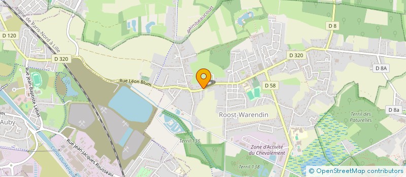 localisation de l'entreprise MONSIEUR NICOLAS PIEDANNA  ROOST-WARENDIN