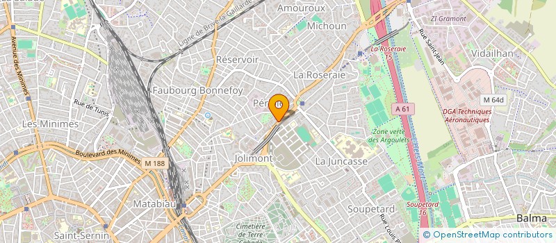 localisation de l'entreprise MONSIEUR NICOLAS PIEGAY à TOULOUSE