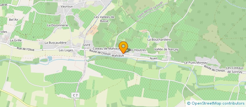 localisation de l'entreprise MONSIEUR NICOLAS PIELLA  CRAVANT LES COTEAUX