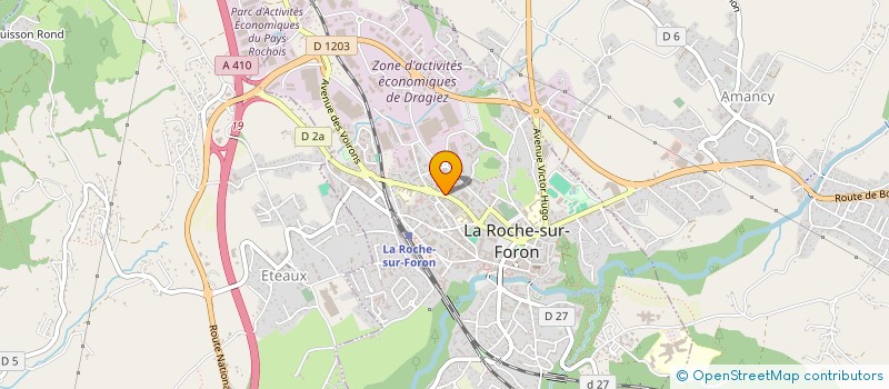 localisation de l'entreprise MONSIEUR NICOLAS PIERRARD à LA ROCHE-SUR-FORON
