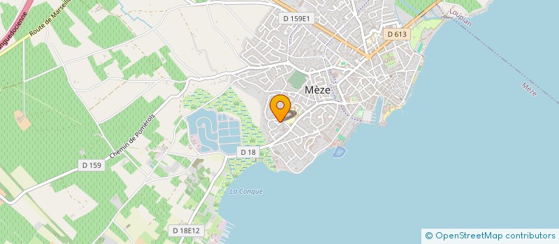 localisation de l'entreprise MONSIEUR NICOLAS PIERRE à MEZE