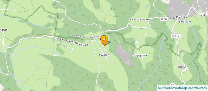 localisation de l'entreprise MONSIEUR NICOLAS PIERRE  NOAILHAC