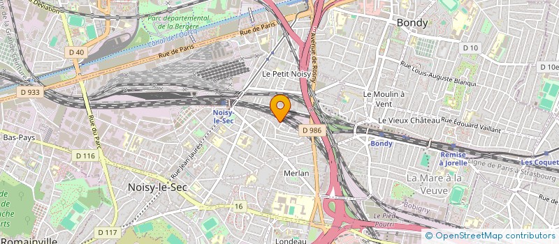 localisation de l'entreprise MONSIEUR NICOLAS PIERRE à NOISY-LE-SEC