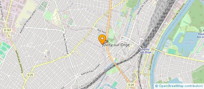 localisation de l'entreprise MONSIEUR NICOLAS PIERRE à JUVISY-SUR-ORGE