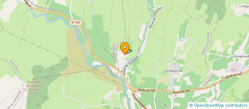 localisation de l'entreprise MONSIEUR NICOLAS-PIERRE PAPPALARDO  ALBA-LA-ROMAINE