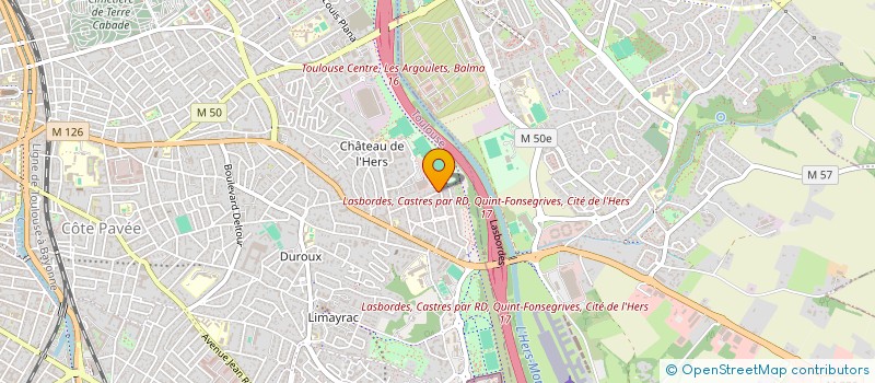 localisation de l'entreprise MONSIEUR NICOLAS PIERRE RIEU à TOULOUSE