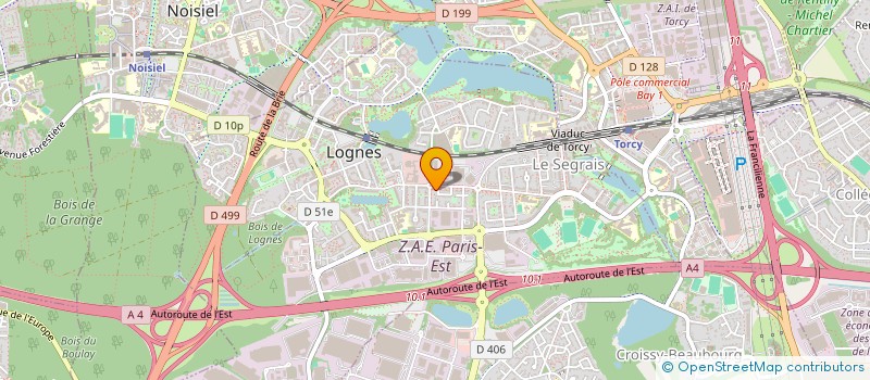 localisation de l'entreprise MONSIEUR NICOLAS PIERRET à LOGNES