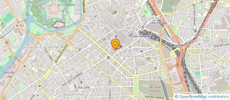 localisation de l'entreprise MONSIEUR NICOLAS PIERROT à LILLE