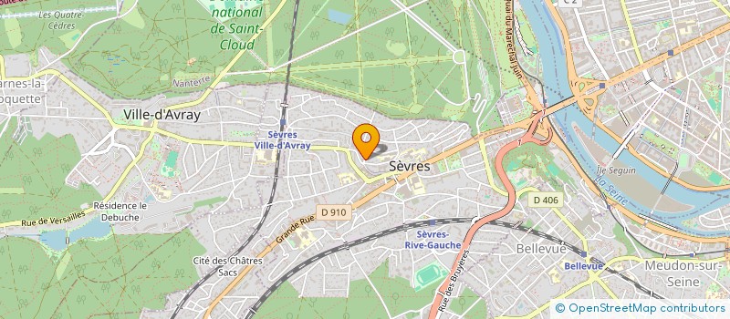 localisation de l'entreprise MONSIEUR NICOLAS PIERSON à SEVRES