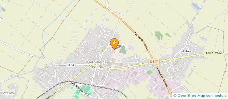 localisation de l'entreprise MONSIEUR NICOLAS PIETON à NEUVILLE-DE-POITOU